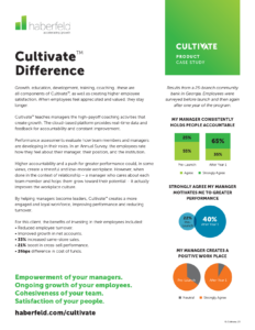 CultivateTM Difference